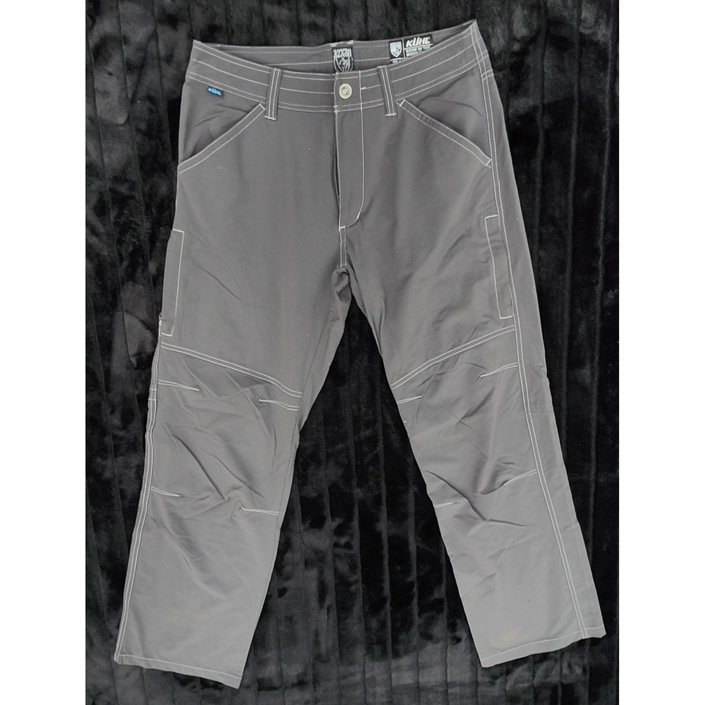 Kuhl Pants 32x30 Rn 108846 Dark Grey *missing Inner Button*